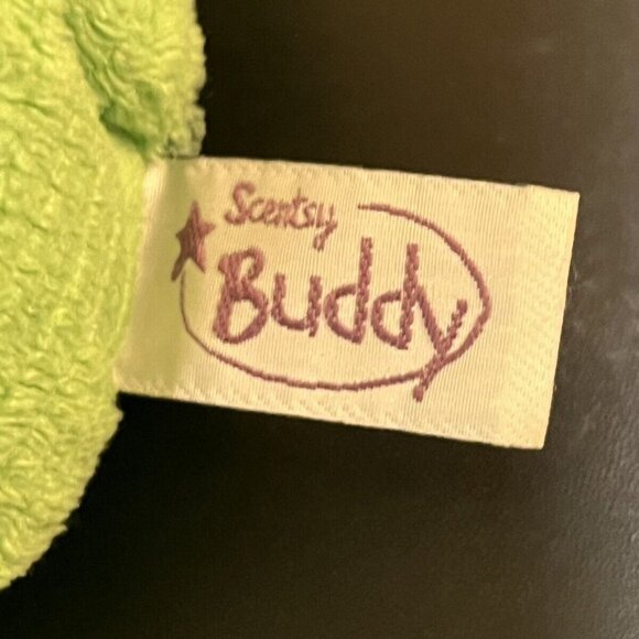 Scentsy Buddy Ribbert the Frog Plush Toy Stuffed Animal Retired NO SCENT PACK - Picture 3 of 10